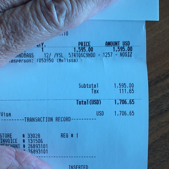 YSL SAINT LAURENT CROC EMBOSSED GREY LEATHER SHOULDER CROSSBODY BAG - Picture 8 of 9